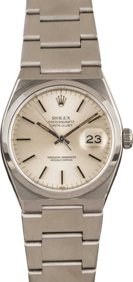 Pre-Owned Rolex Oysterquartz Datejust 17000
