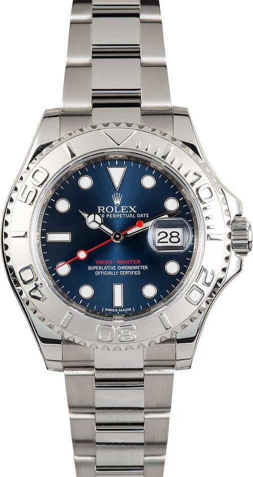 Used Rolex Yacht-Master 116622 Blue