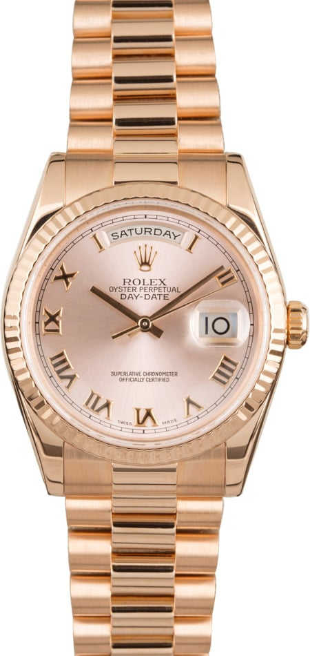 Buy Used Rolex President 118235CRP | Bob's Watches - Sku: 121960