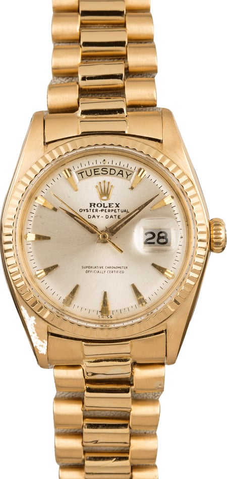 Rolex Vintage President 1803 Champagne 'Pie Pan' Dial