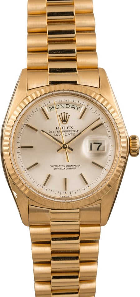 Used Rolex President 1803 Silver Dial