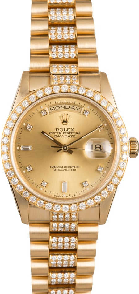 Rolex Presidential Diamond Day-Date 18348