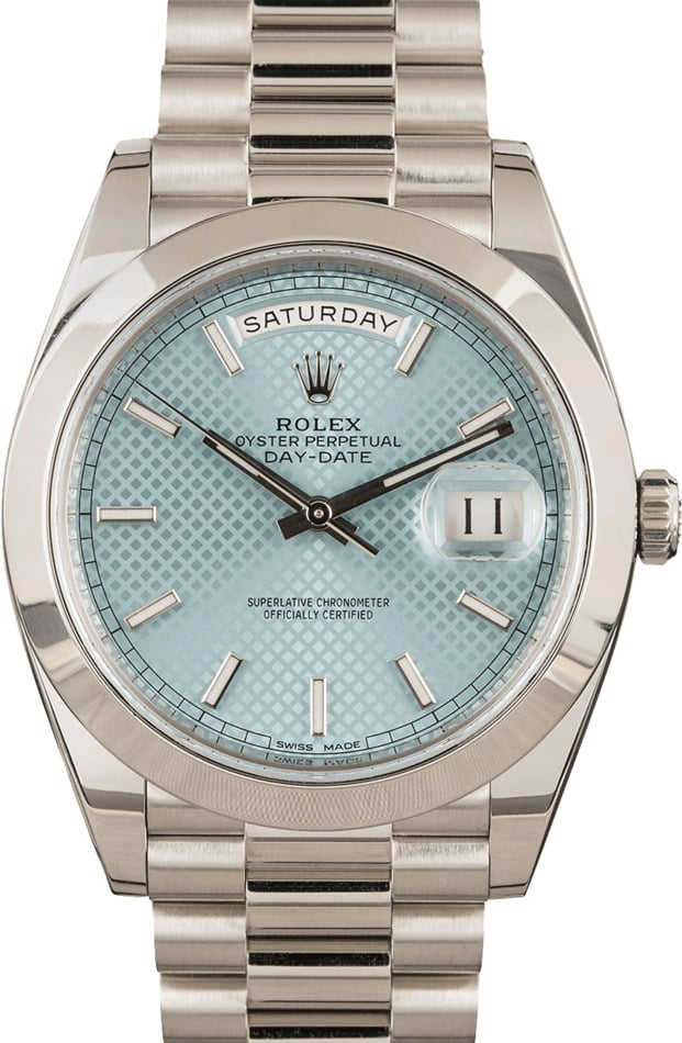 Buy Used Rolex President 228206 | Bob's Watches - Sku: 147127 x