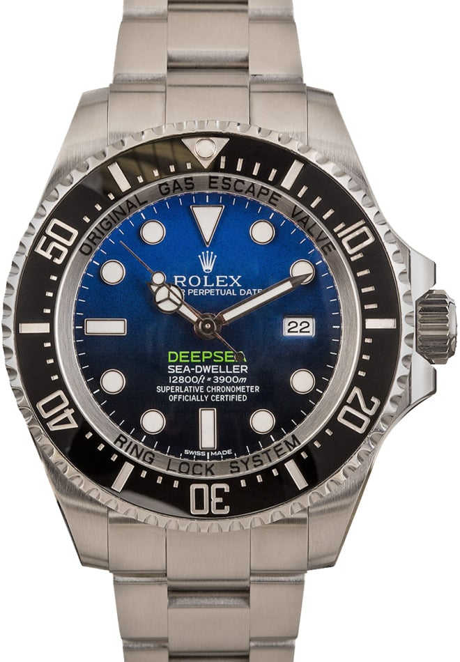 Pre-Owned Rolex Sea Dweller Deepsea 116660 D-Blue Dial