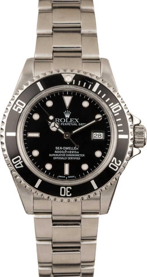 Used Rolex Sea-Dweller 16600 Luminous Markers