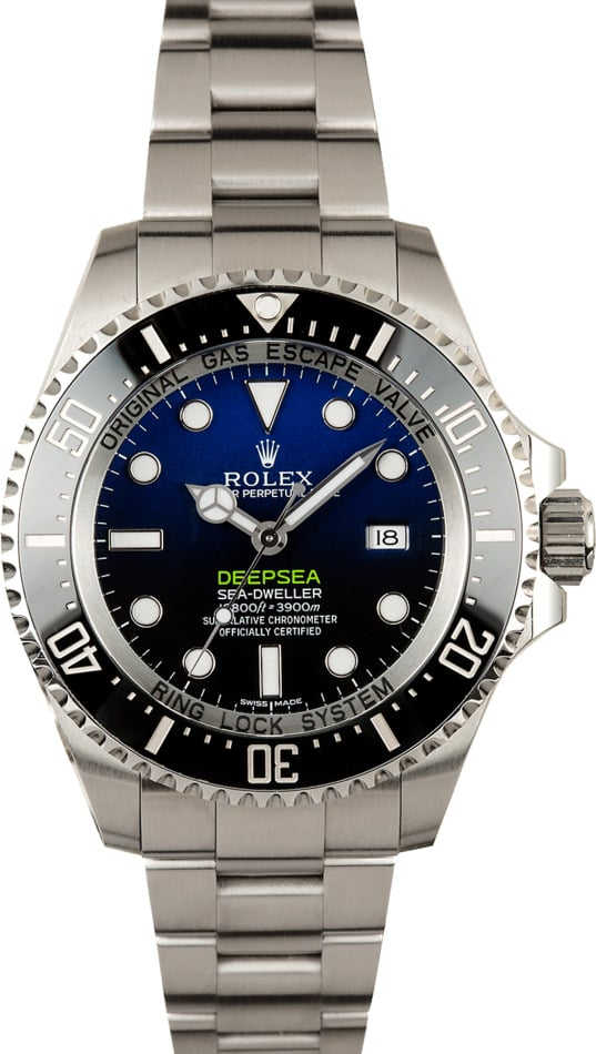 Rolex Sea-Dweller Deepsea Blue 116660 Certified Pre-Owned