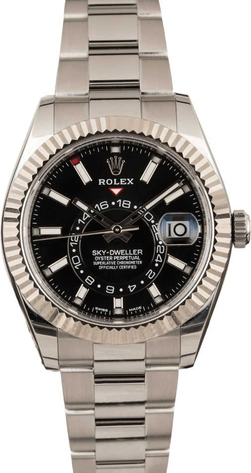 Used Rolex Sky-Dweller 326934 Black Dial