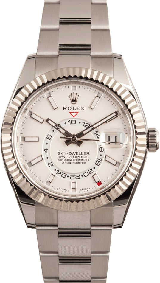 Unworn Rolex Sky-Dweller 326934 White Dial