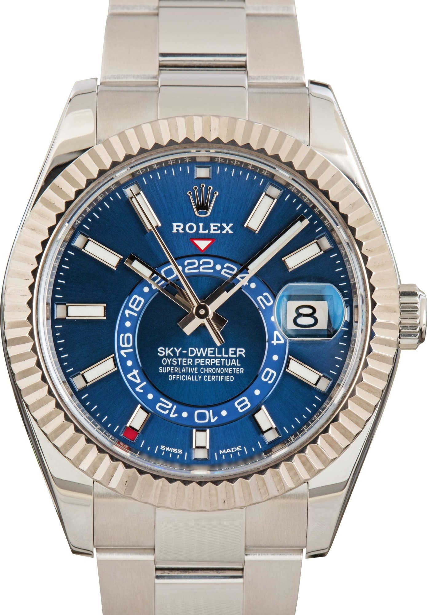 Rolex Sky-Dweller 326934 Blue Index Dial