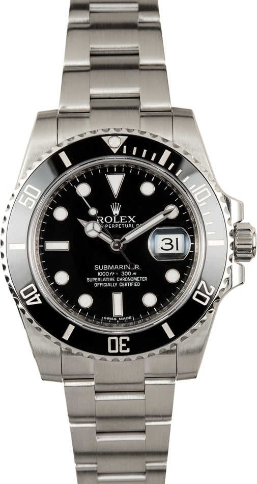 Rolex Submariner 116610 Ceramic Bezel 100% Authentic