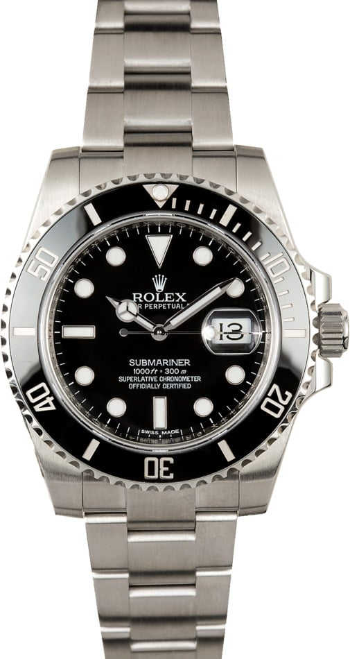 Rolex Submariner 116610 Ceramic Black Bezel - Mint Condition