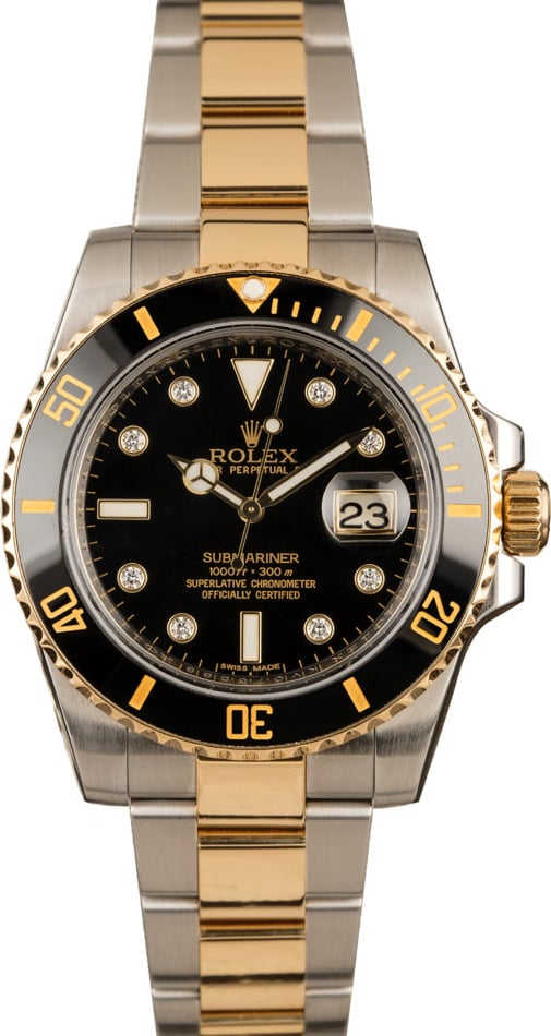Buy Used Rolex Submariner 116613LN | Bob's Watches - Sku: 130702