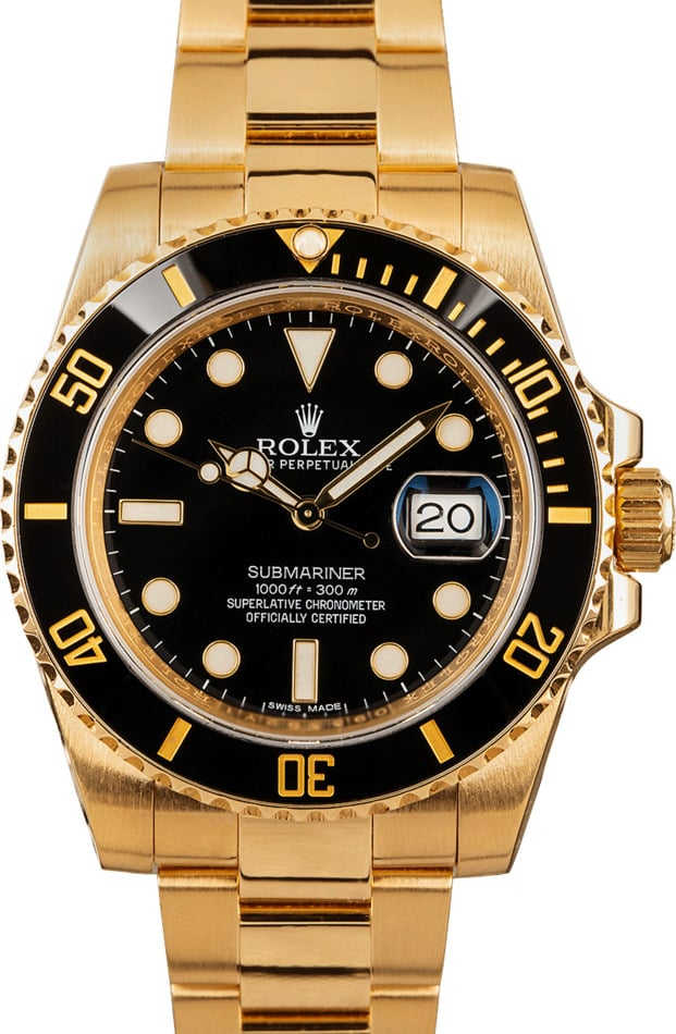Buy Used Rolex Submariner 116618 | Bob's Watches - Sku: 148773 x