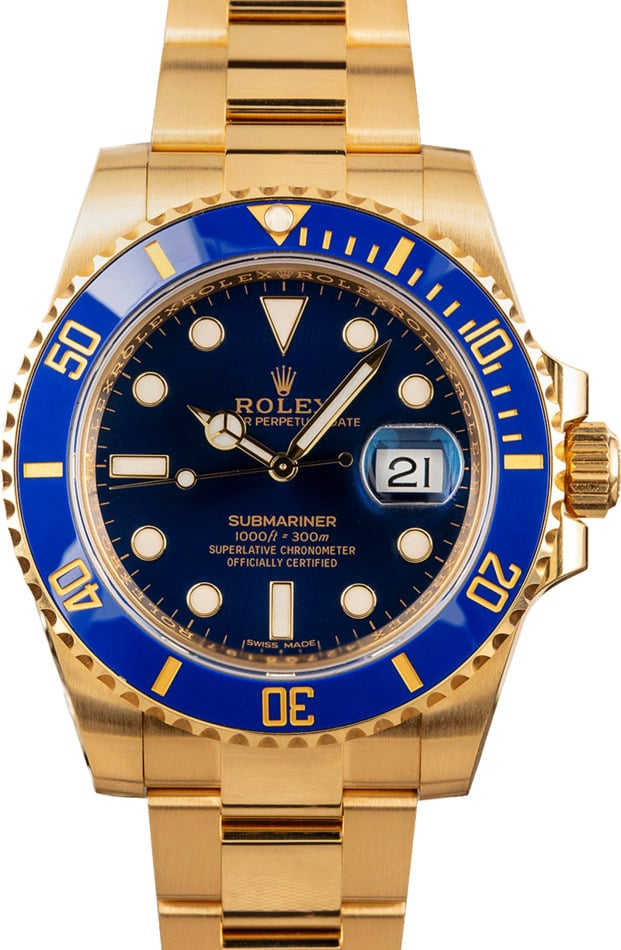 Rolex 18K Submariner 116618