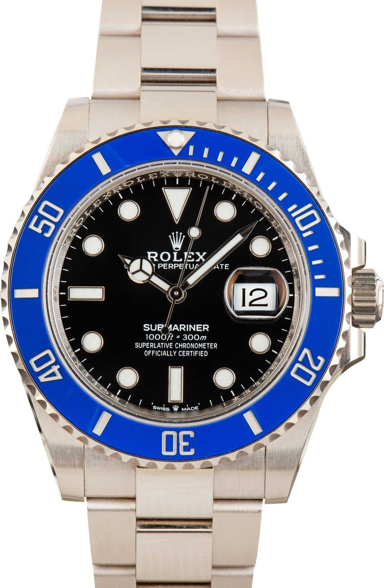 Rolex Submariner Ref 126619 18k White Gold Cookie Monster