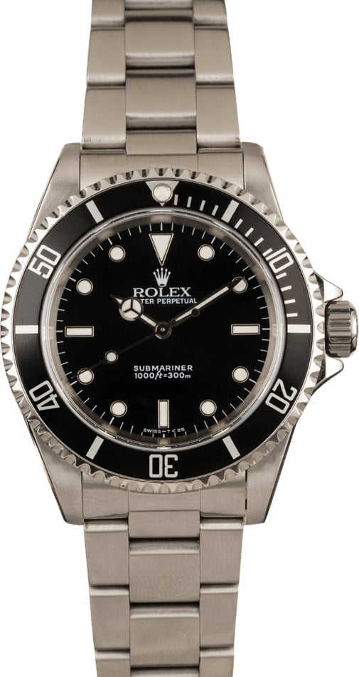Used Rolex 14060 No Date Submariner Model