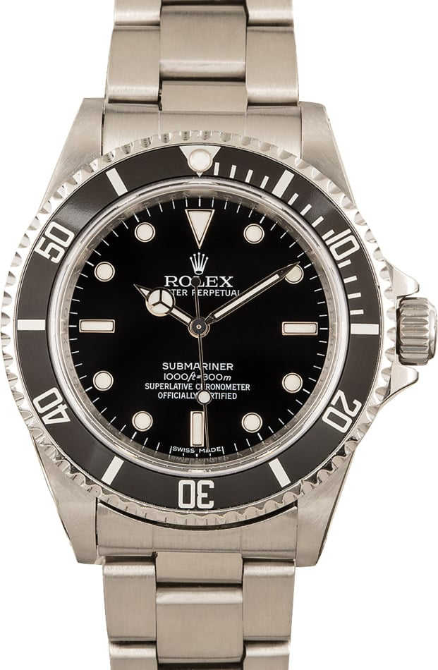 Rolex Submariner 14060M Black Bezel