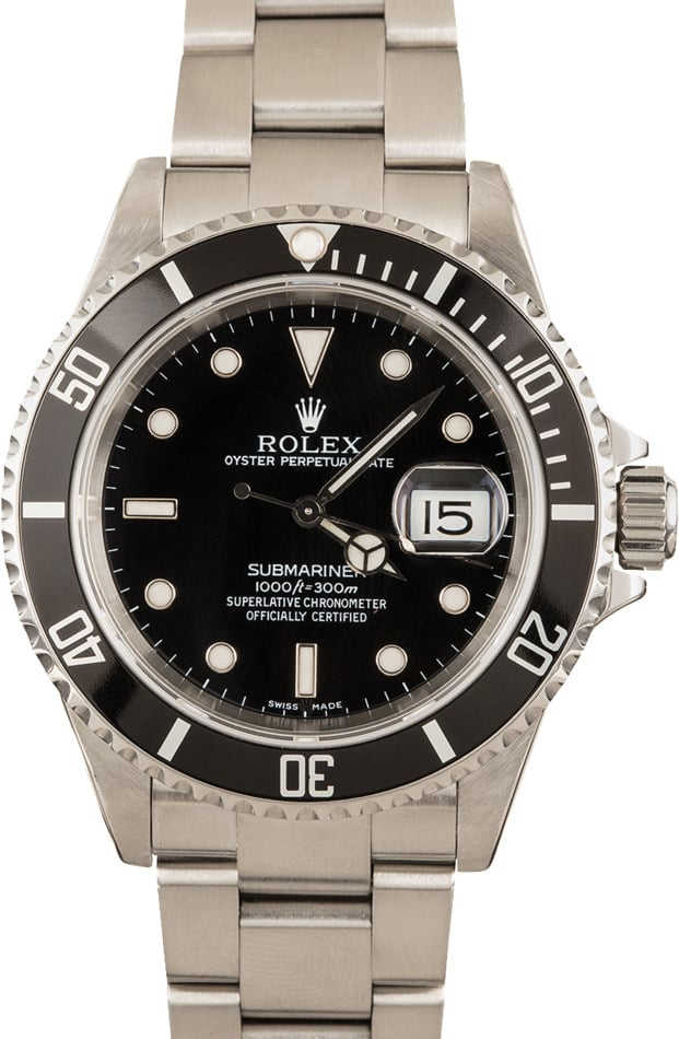 Submariner Rolex 16610 PreOwned