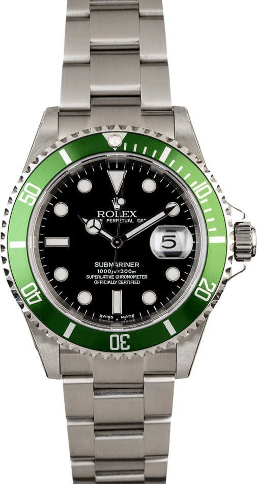 Unworn Rolex Submariner 16610V Flat Four