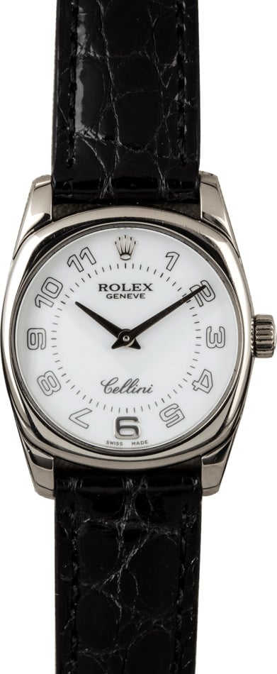 Rolex Cellini Danaos 6229 White Gold Case