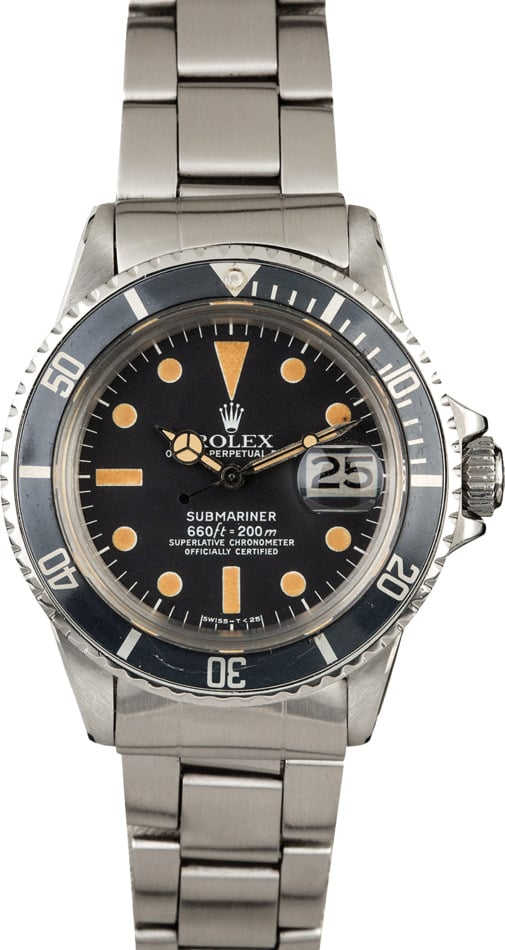 Vintage 1975 Rolex Submariner 1680