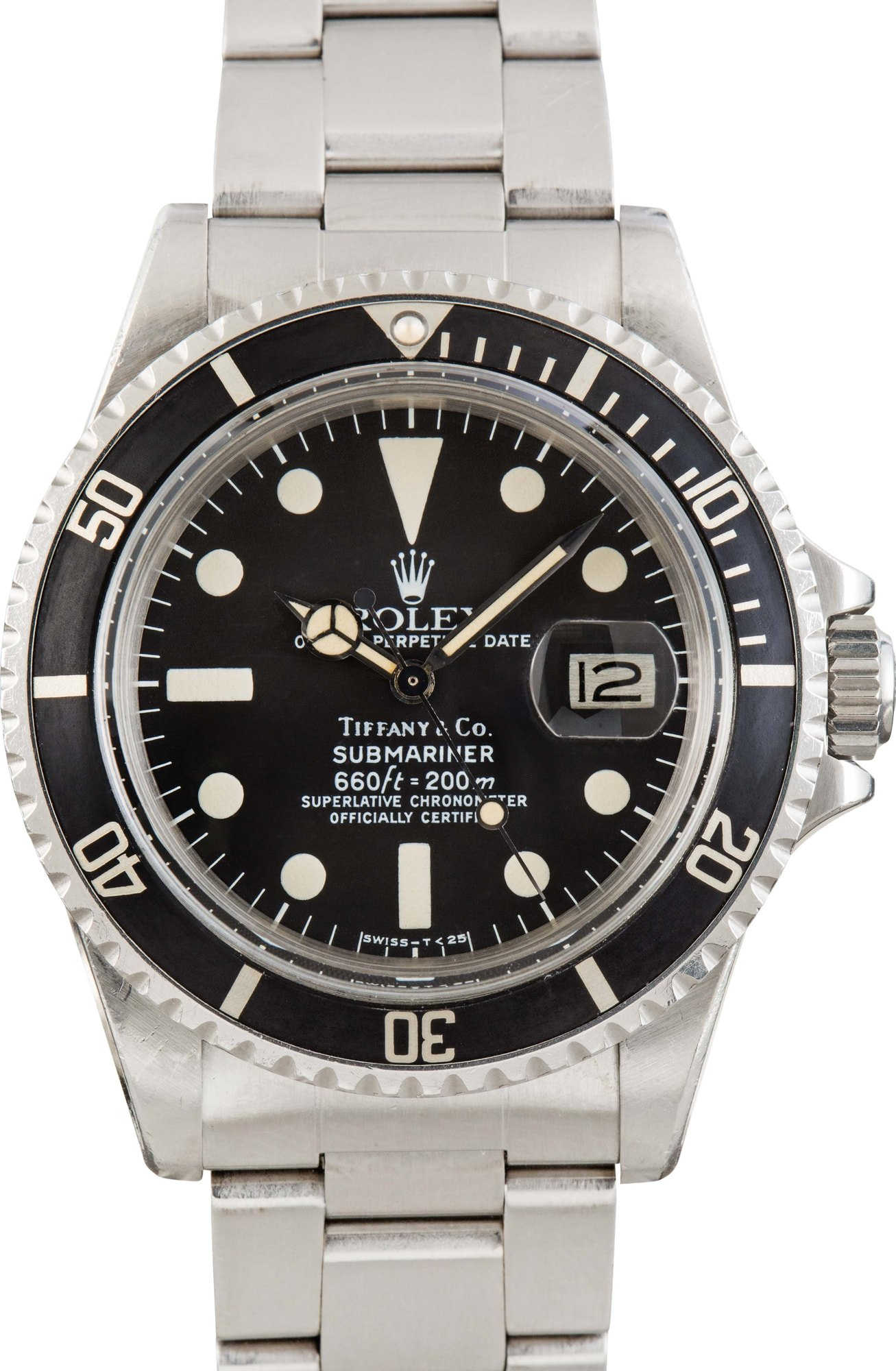 Rolex Vintage Submariner 1680 Tiffany Dial
