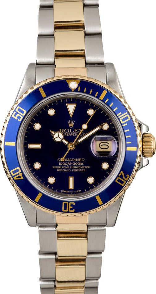 Two Tone Rolex Submariner 16803