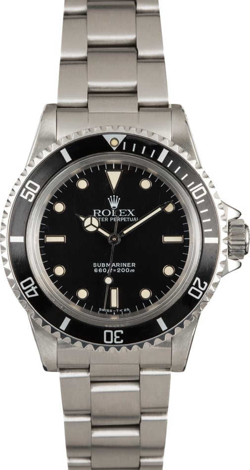 Vintage 1989 Rolex Submariner 5513
