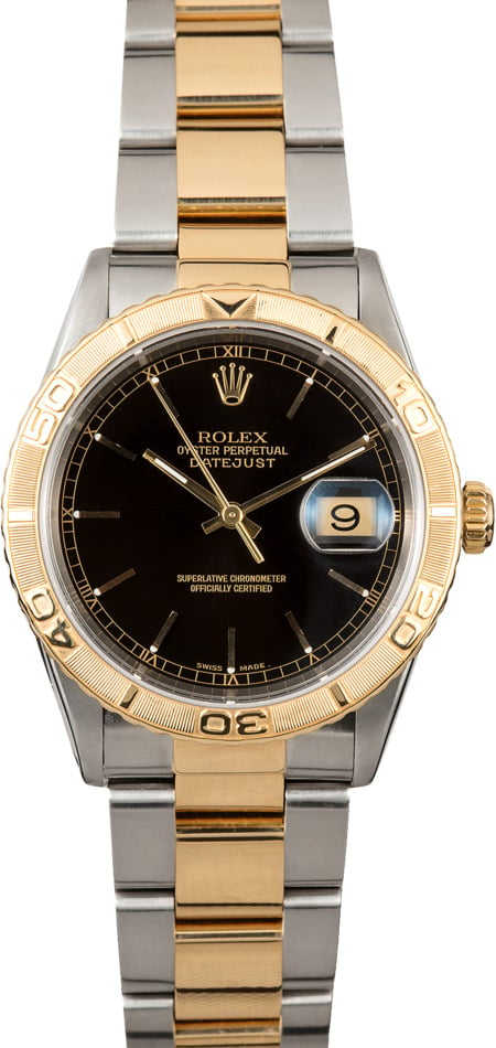 Rolex Thunderbird Datejust 16263 Black