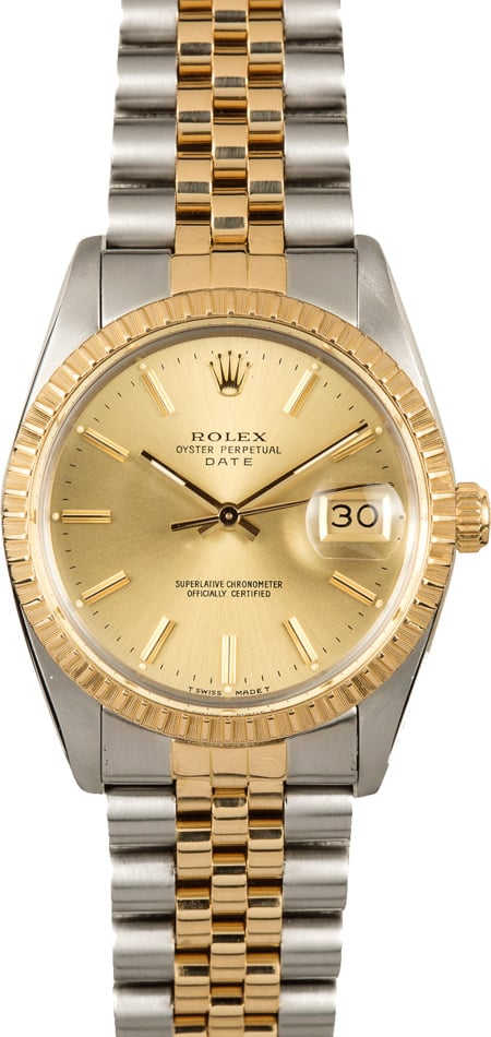 Rolex Two-Tone Date 15053