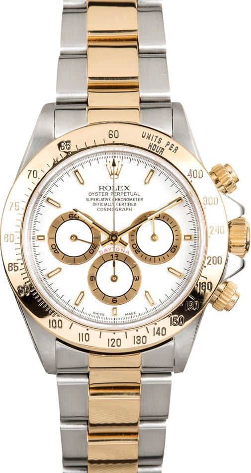 Rolex Daytona White 16523 Two-Tone