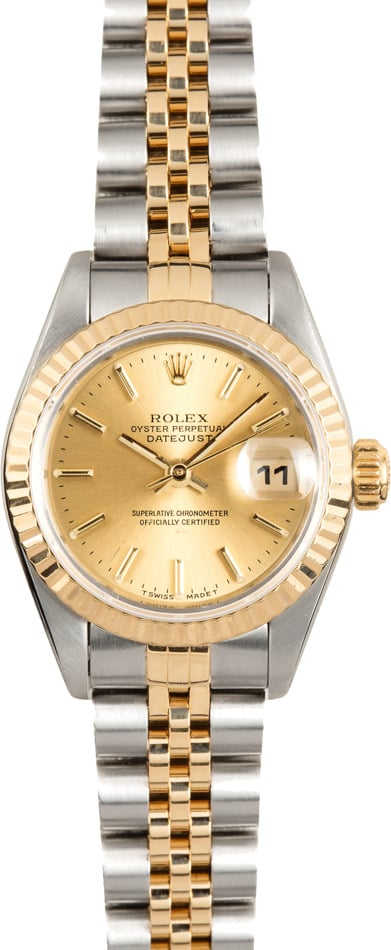 Buy Used Rolex Lady-Datejust 69173 | Bob's Watches - Sku: 113394