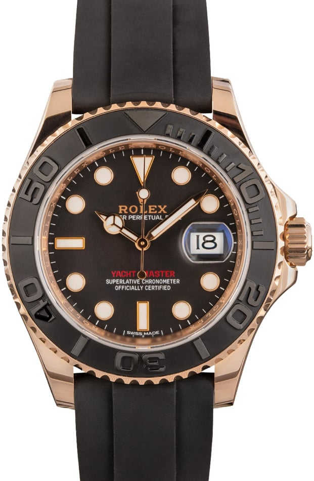 Rolex Yacht-Master 116655 Black Ceramic Bezel
