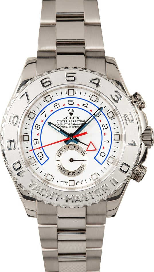 TT Rolex Yacht-Master II 116689 White Gold