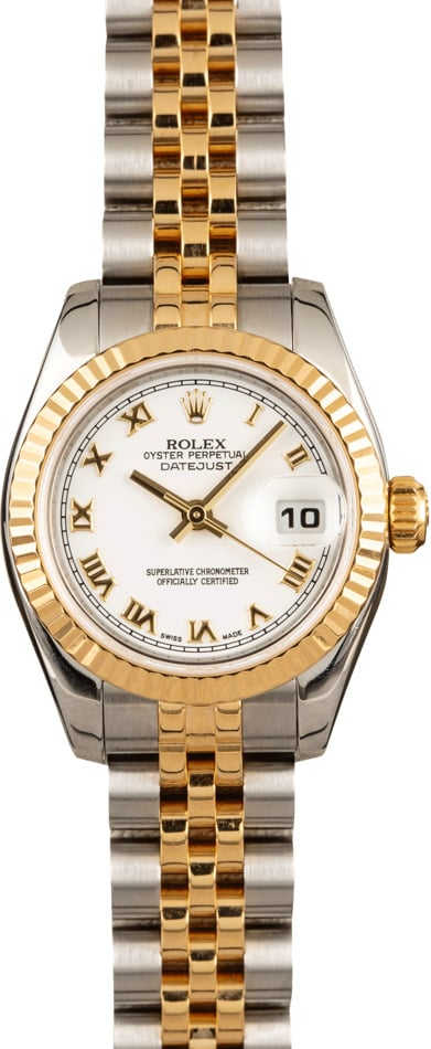 Two Tone Lady Rolex Datejust 179173