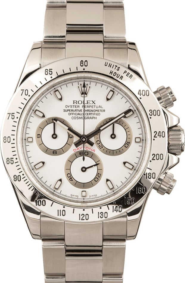 Rolex 116520 Serial Engraved Daytona