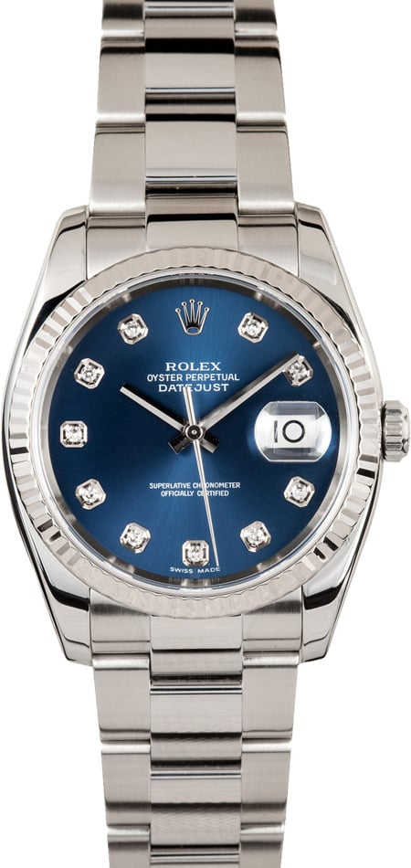 Rolex Diamond Dial Datejust 116234