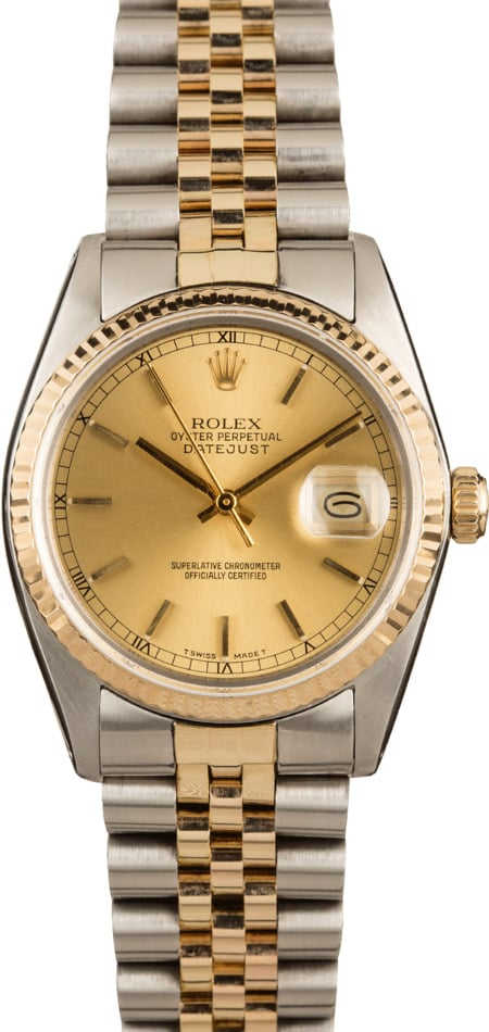 Rolex Two Tone Datejust