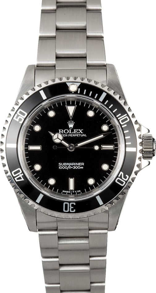 Submariner Rolex No Date 14060 Stainless Steel