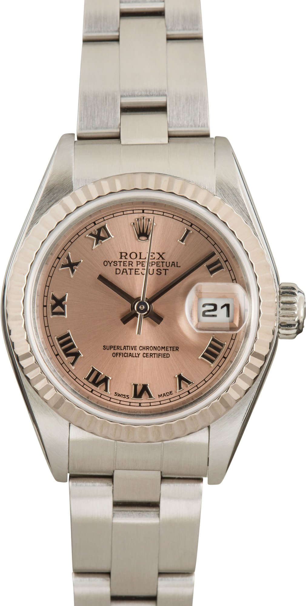 Rolex Datejust 79174 Pink Roman Dial
