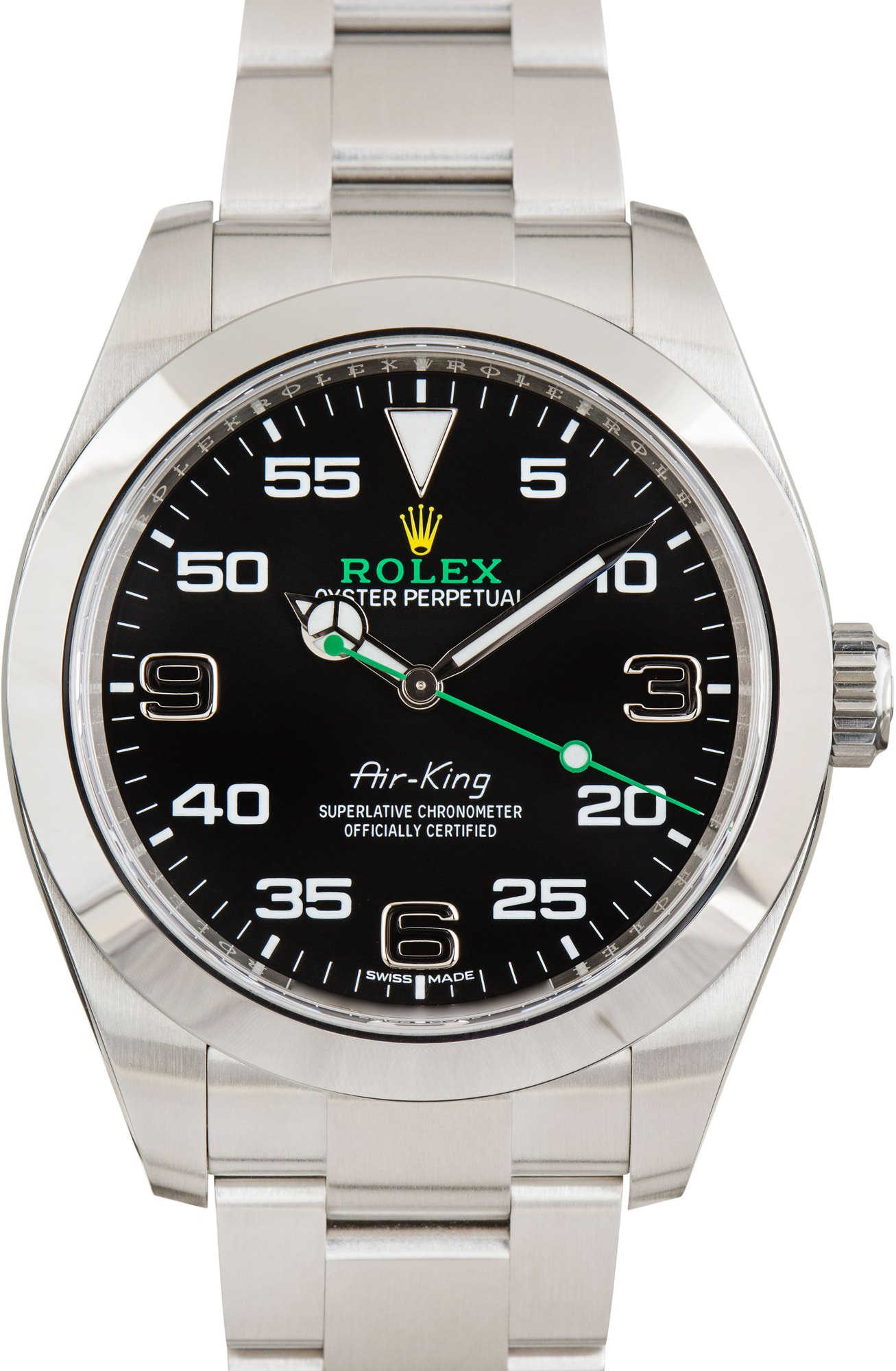 Rolex Air-King 116900 Black Arabic Dial