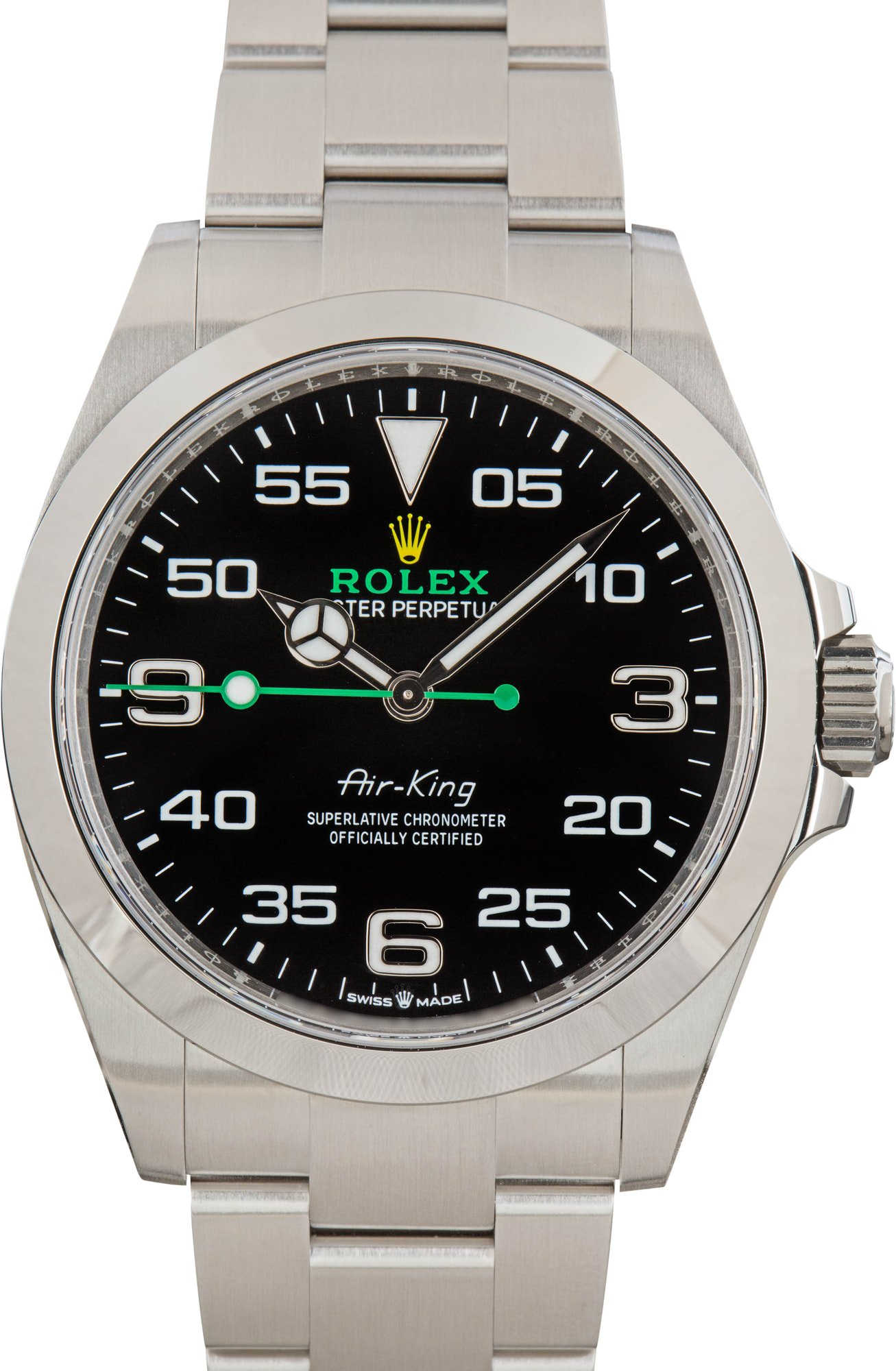 Rolex Air-King 126900 Stainless Steel Black Dial
