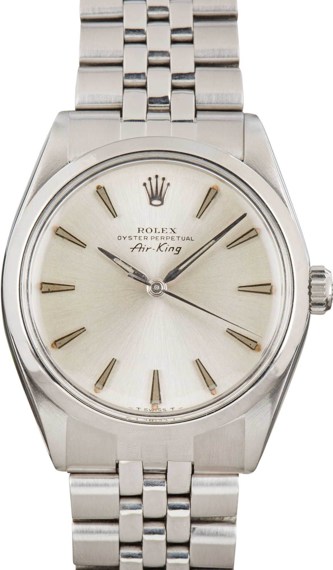 Rolex Air-King 5500 Silver Dial