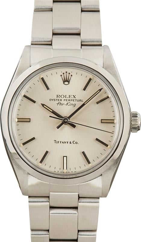 Buy Used Rolex Air-King 5500 | Bob's Watches - Sku: 166757