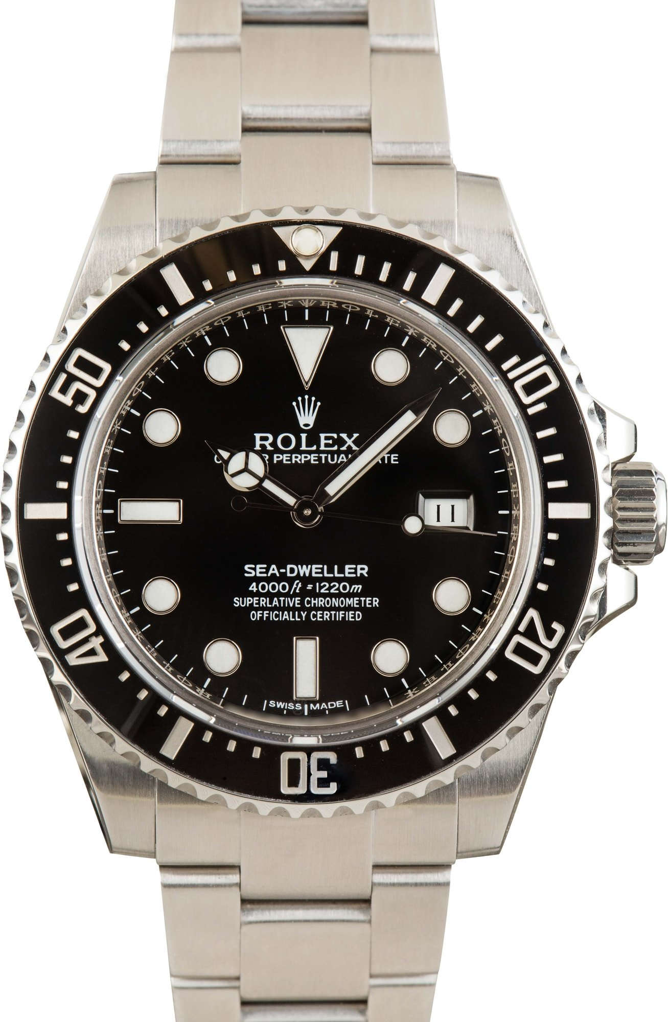 Buy Used Rolex Sea Dweller 116600 Bob s Watches Sku 165194