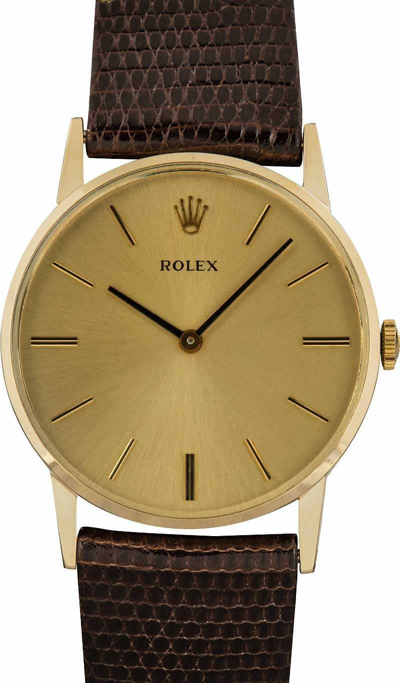 ROLEX Cellini。 ROLEX Precision Buy Used Rolex Cellini 3714 | Bob's Watches - Sku: 171357