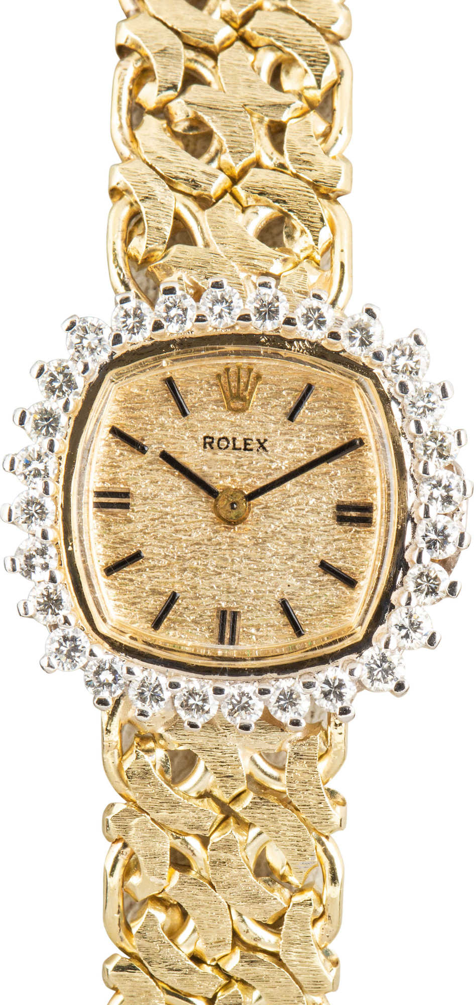 Vintage Rolex Cocktail Diamond Bezel