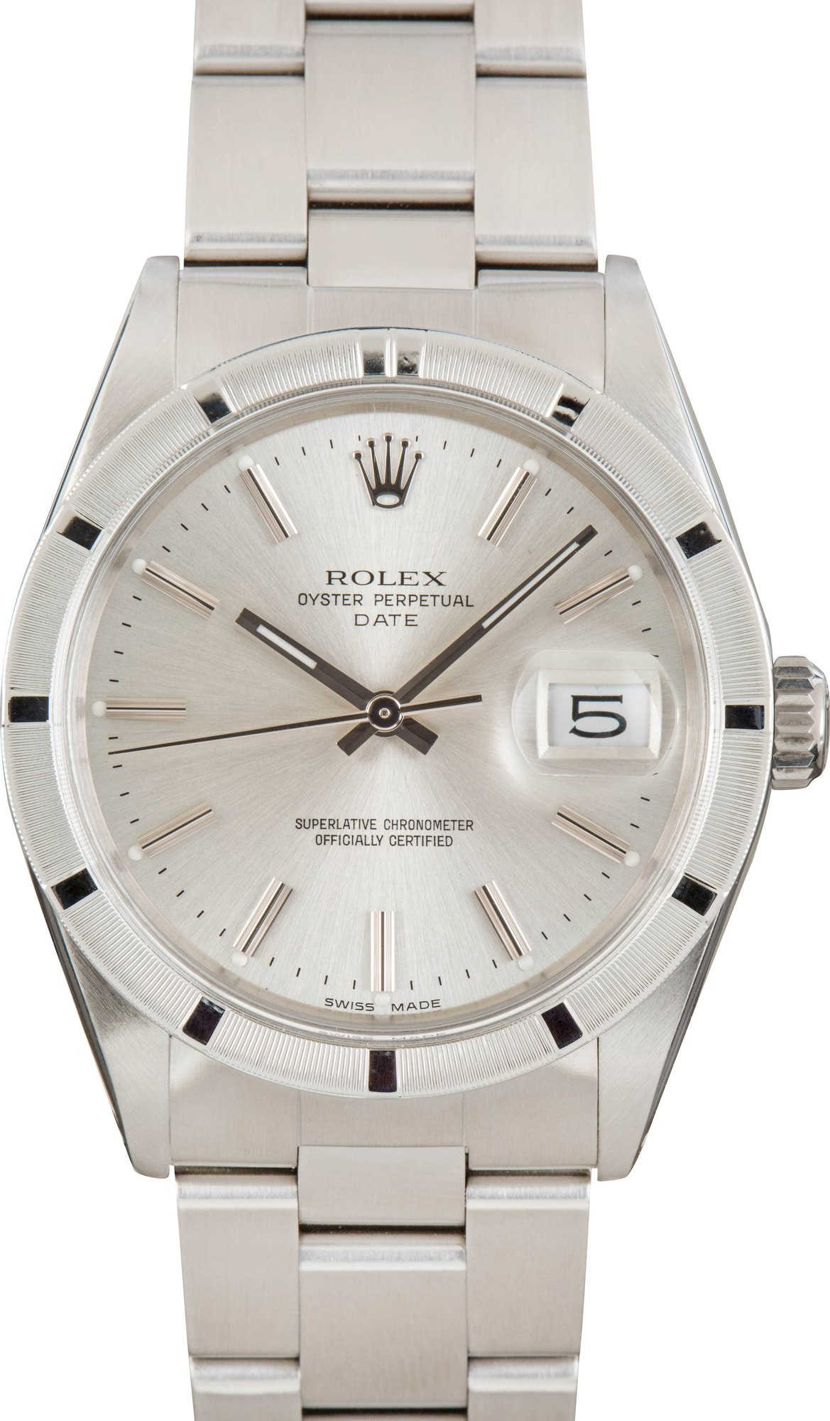 Pre-Owned Rolex Date 1501 Steel Oyster