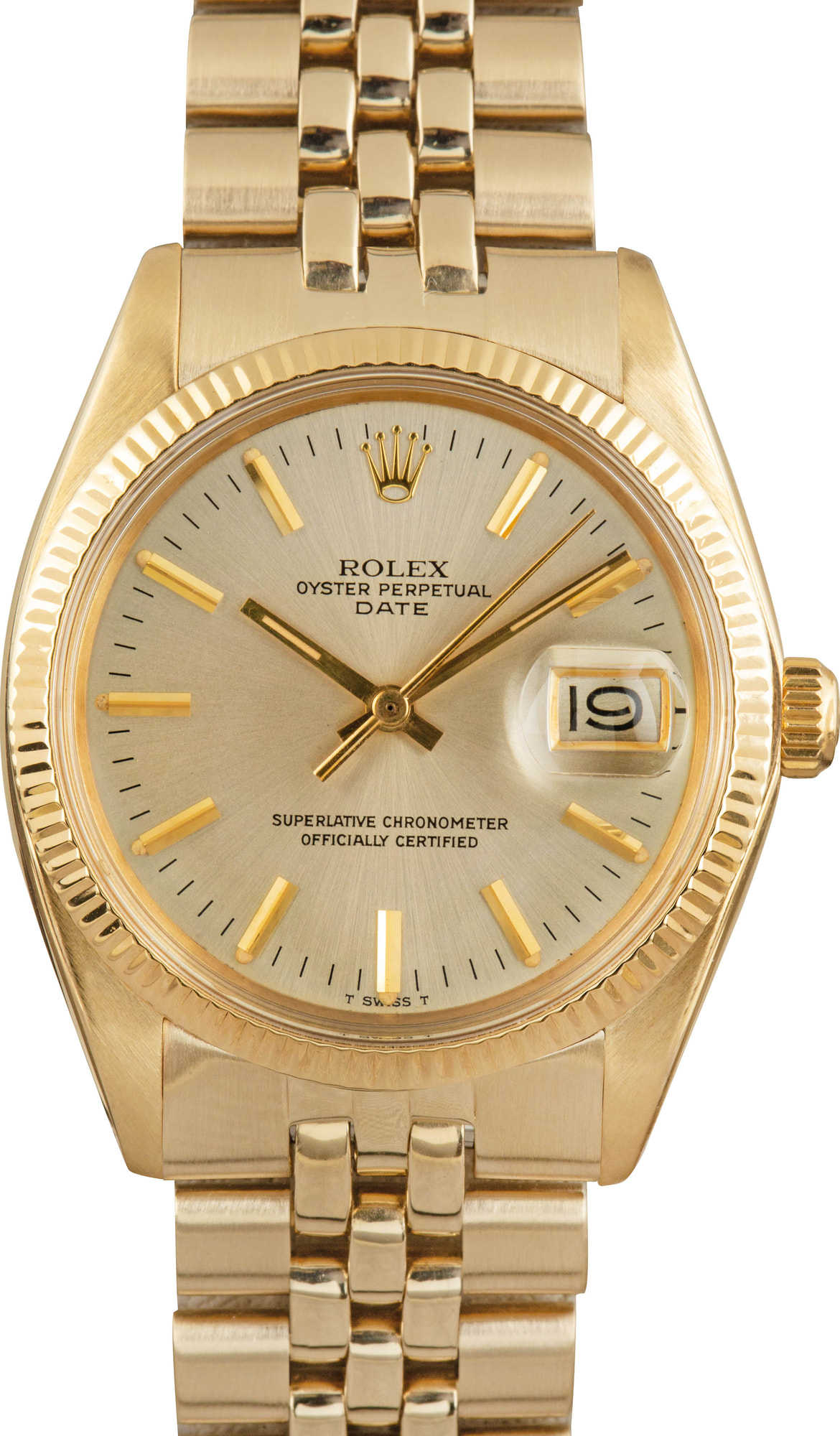Buy Used Rolex Date 1503 Bob s Watches Sku 165521