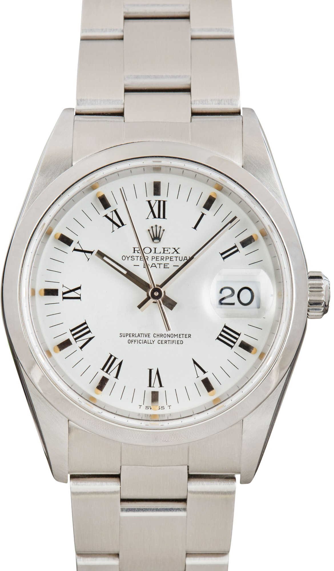 Rolex Date 15200 White Dial
